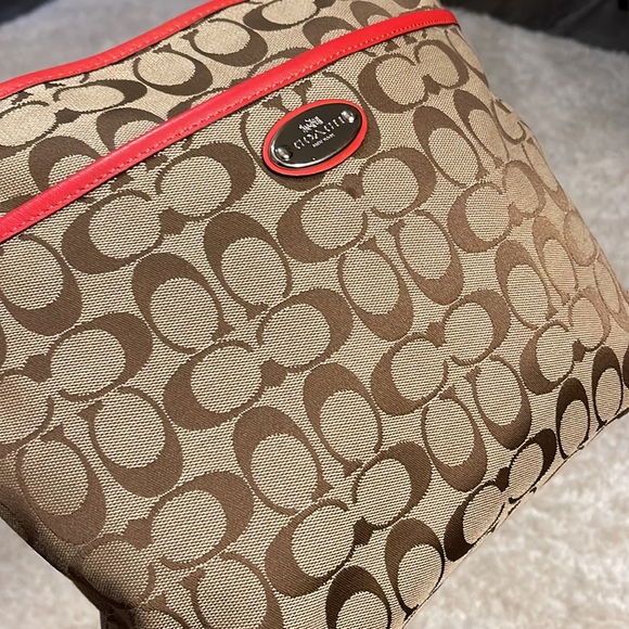 Coach Signature Cloth Crossbody - Picture 7 of 13